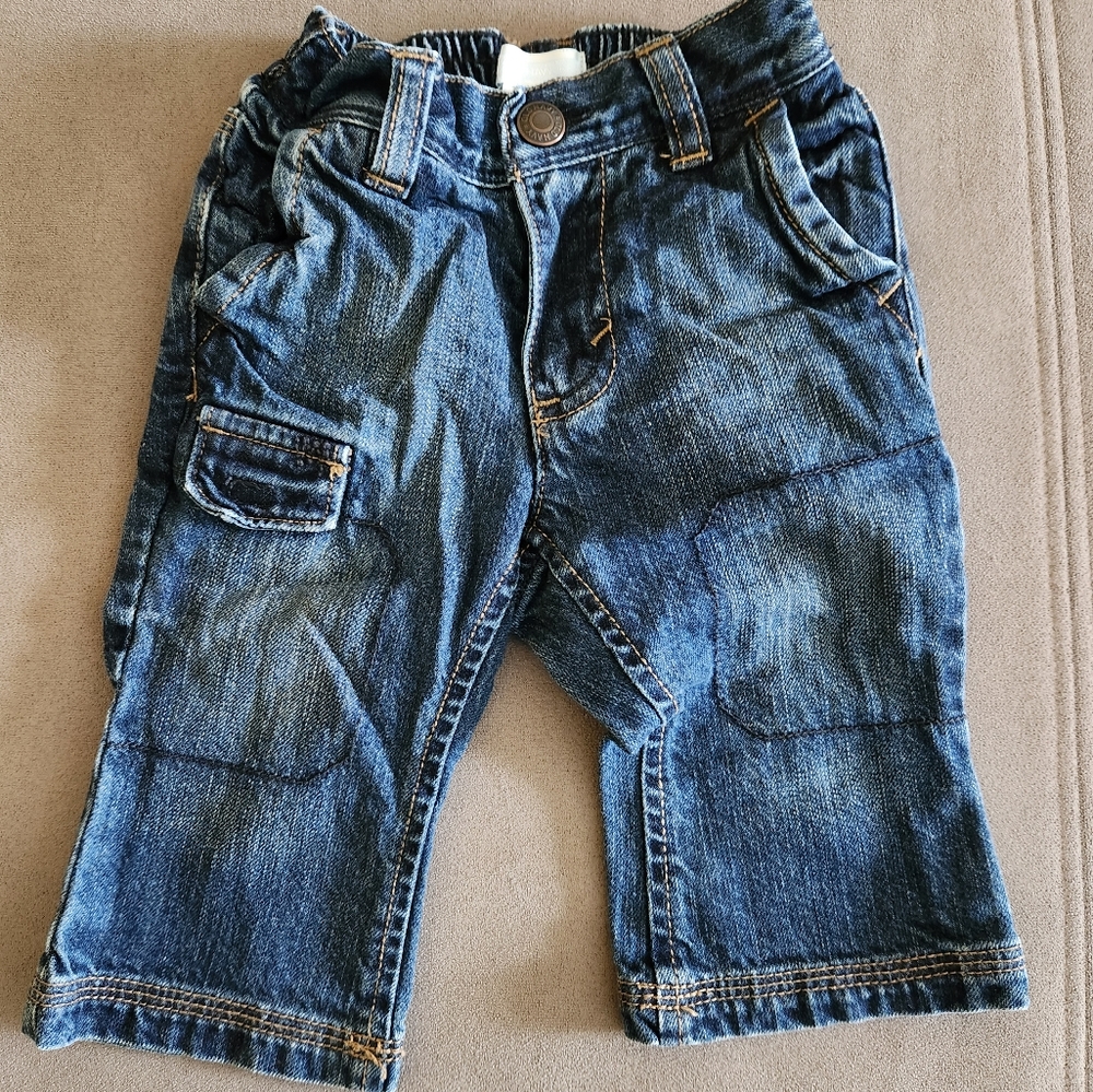 Old Navy Unisex Jeans for Baby, BLUE 6-12M